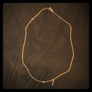 Gold necklace